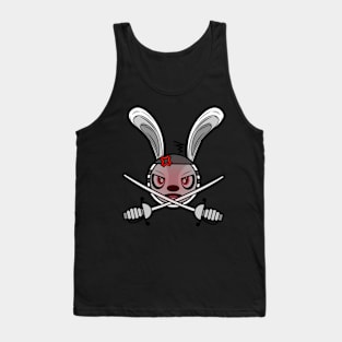 Angry Fencing Jackrabbit Engarde Tank Top